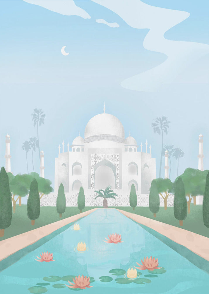 Taj Mahal, Indien | Canvas