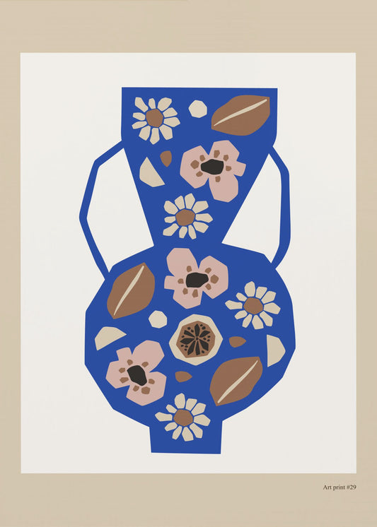 Blumenvase Harmonie | Poster