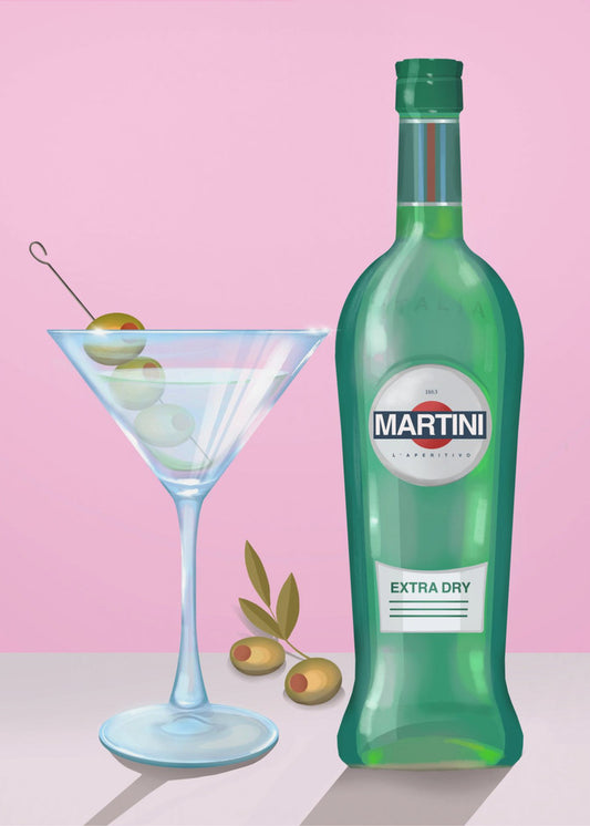 Martini Cocktail | Poster