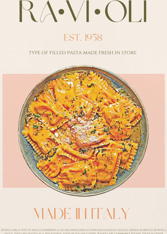 Italian Origin And Fresh Ingredients | Poster