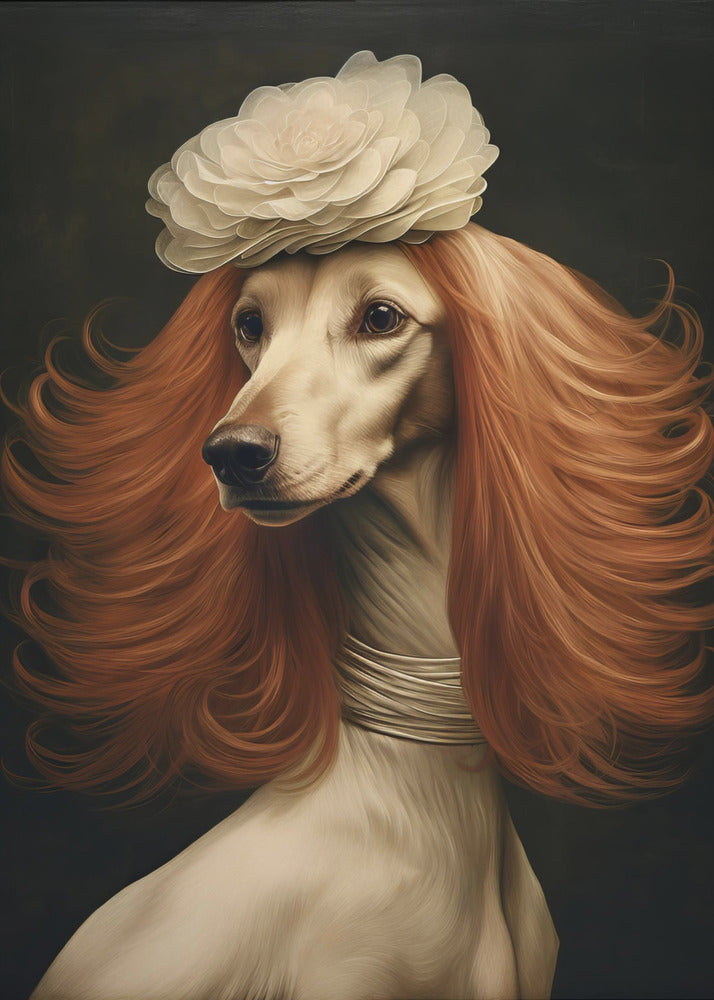 Perro humano 0002 2024 Diciembre Posters  - Impresiones de Arte Mujer Perro 6.jpg | Impresiones en Lienzo