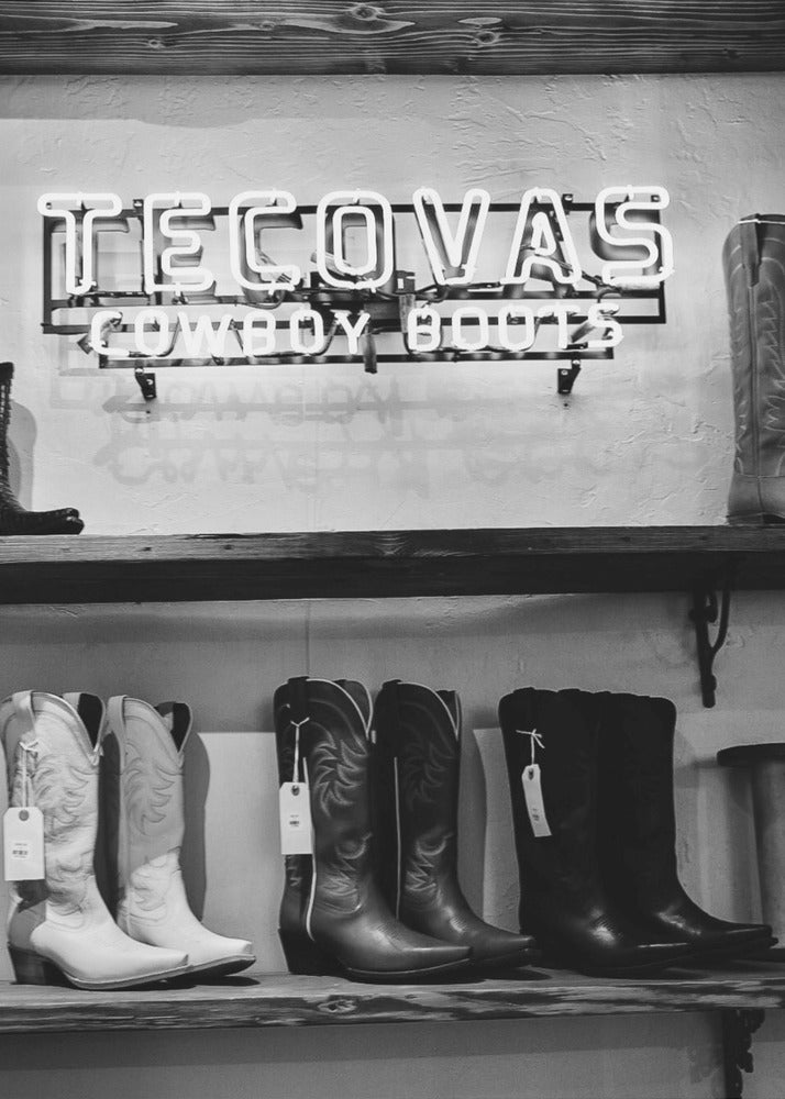 Tecovas Cowboystiefel | Leinwand-Bilder