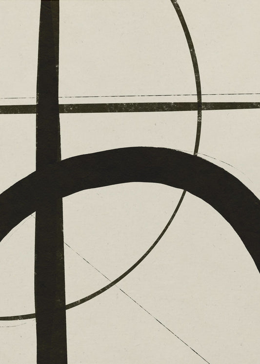 Curved Lines Dance | Poster