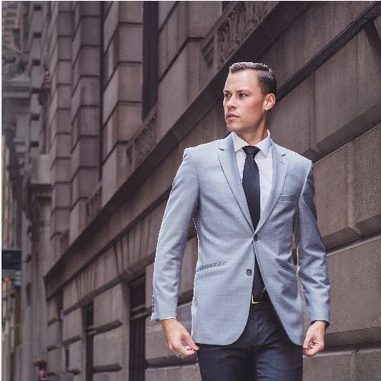 Giovane imprenditore a New York City | Stampe su Tela
