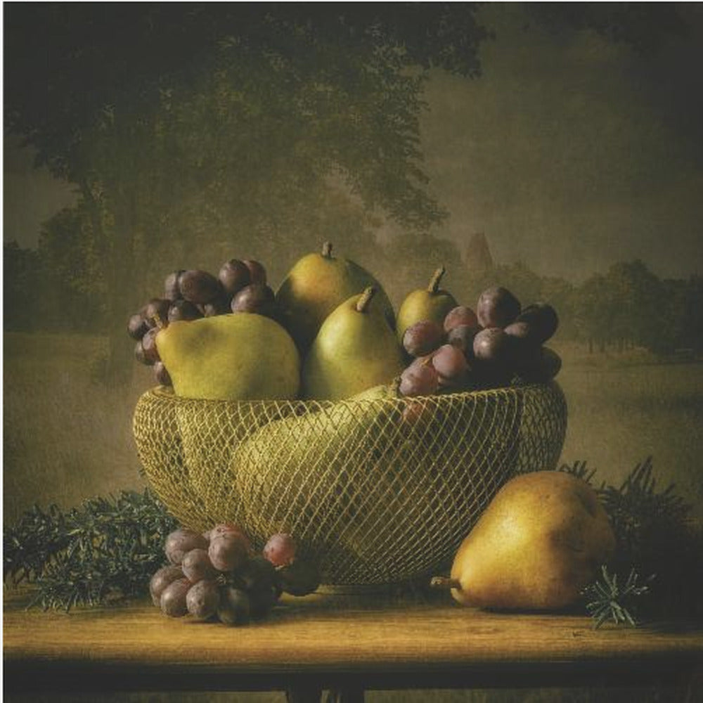 Stillleben Spätsommer Obst | Poster - Kunstdruck