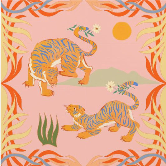 Rawring Playmates | Canvas