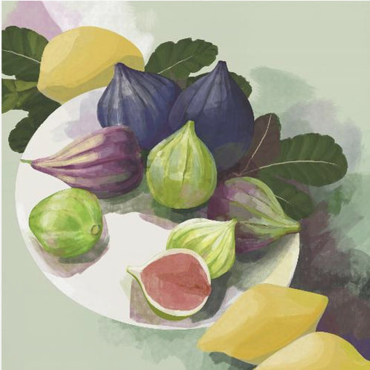 Figues et citrons | Posters - Affiche Artistique